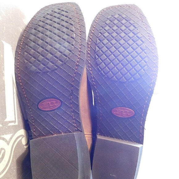 Dingo Rev-Up Gaucho Brown Leather Men's Boot Size 11.5 Wide NEW IN BOX - Picture 6 of 12